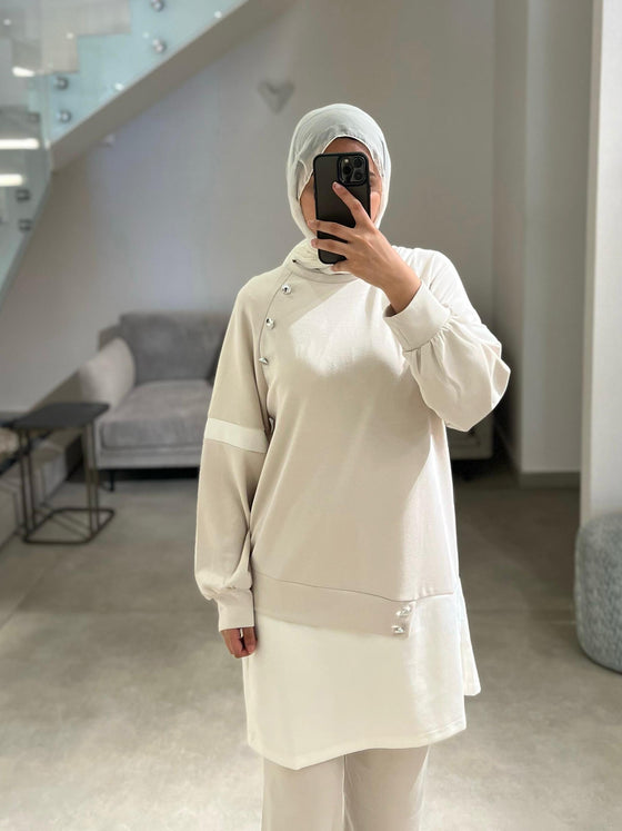 Beige sport set