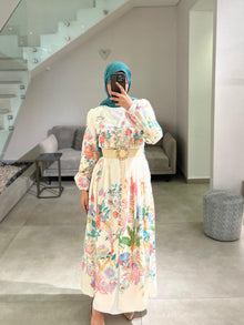  Offwhite printed dress