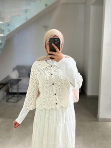  Italian knitted cardigan