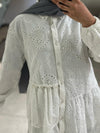 White crochet shirt