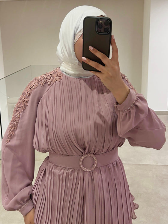 Turkish  rose evening set