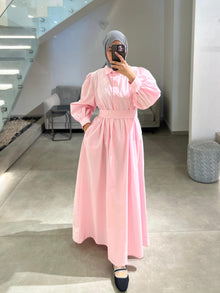  pink ribbon dress