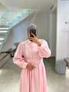 pink ribbon dress