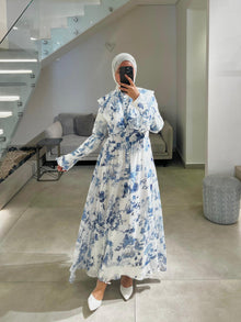  Japanese printed dress