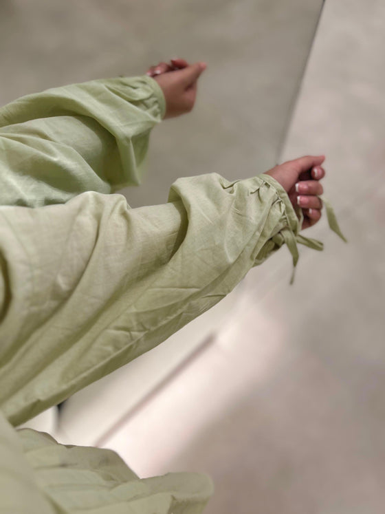 Mint shirt