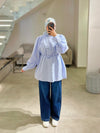 Baby blue shirt