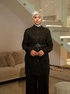 Black linen set