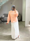 Dentelle salmon shirt