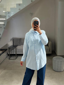  Basic baby blue shirt