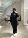 Black lined set