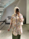 Rose printed shirt