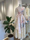 Japanese printed kimono