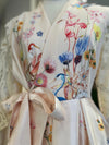 Japanese printed kimono