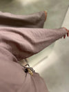 italian linen blend beige sikrt set