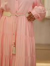 italian pink dress