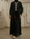 black evening set