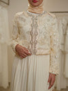 Ivory evening set