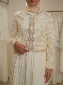  Ivory evening set