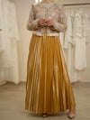 Gold evening set