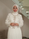White evening set