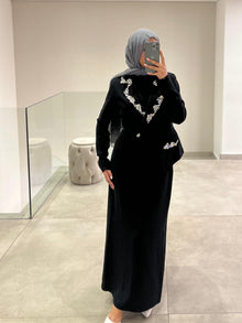  Tuay black stones dress