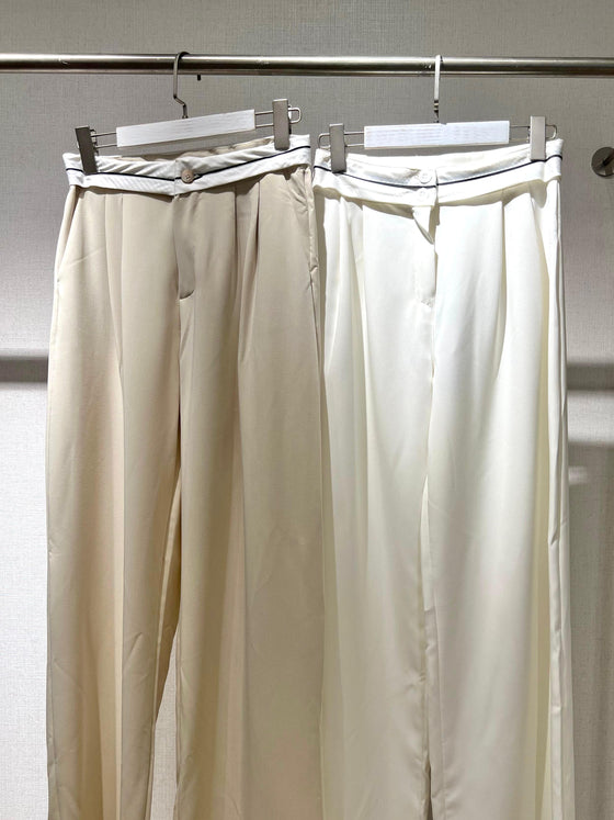 Italian offwhite pants