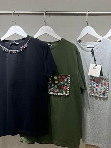  Cotton Shirt with stones