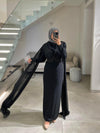 black evening dress