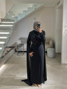  black evening dress