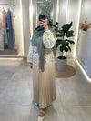 floral organza cardigan