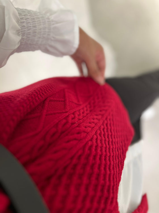 Bordeaux vest shirt FW26