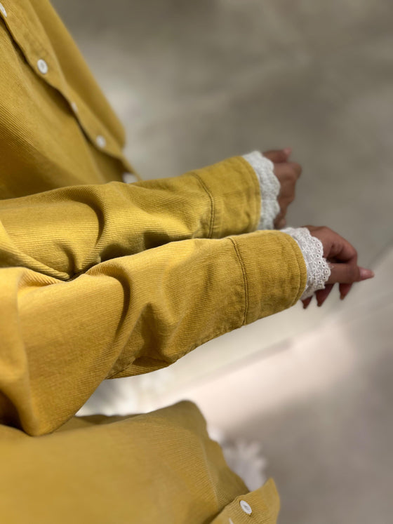 moutard velvet shirt FW26