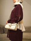 Burgundy oysho set FW26