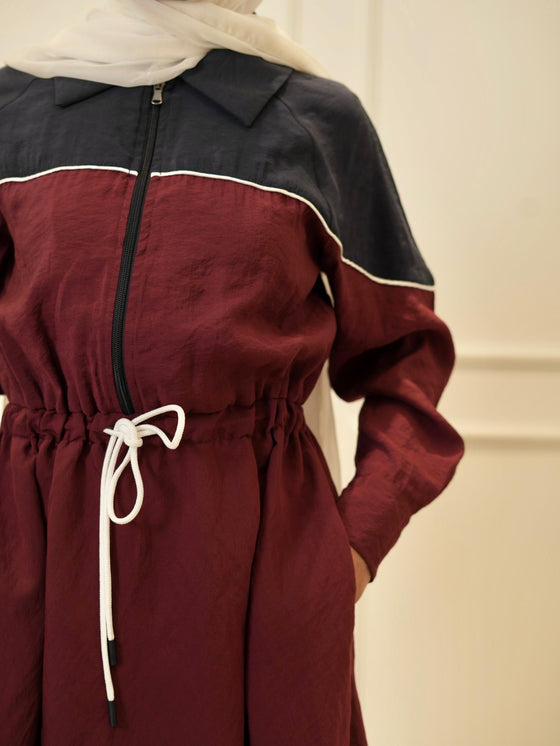 Italian sport shirt dress FW26