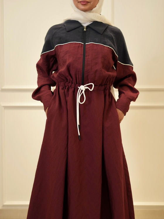 Italian sport shirt dress FW26