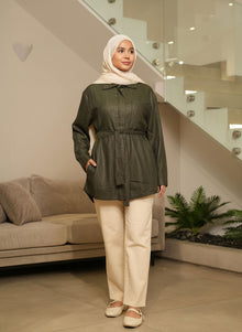  winter olive shirt FW26