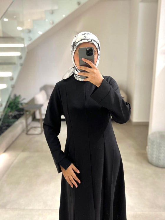 Oysho black dress FW26