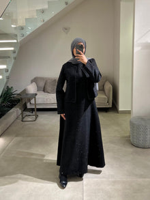  Tweed black dress set FW26