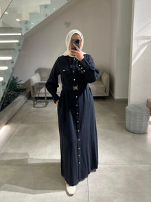  Black fall dress FW26