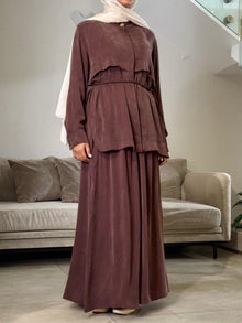  Brown1 cupra skirt set FW26