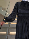 Black evening dress