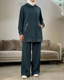  Green pants set FW26