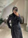 Doque black coat FW26