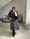 long black 2pcs jacket FW26