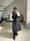 long black 2pcs jacket FW26