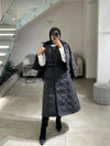 long black 2pcs jacket FW26