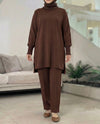 Brown pants set