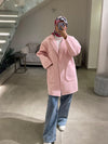 Pink italian light jacket FW26
