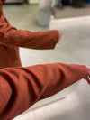 Brick italian trenchcoat