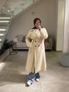 Beige italian trenchcoat